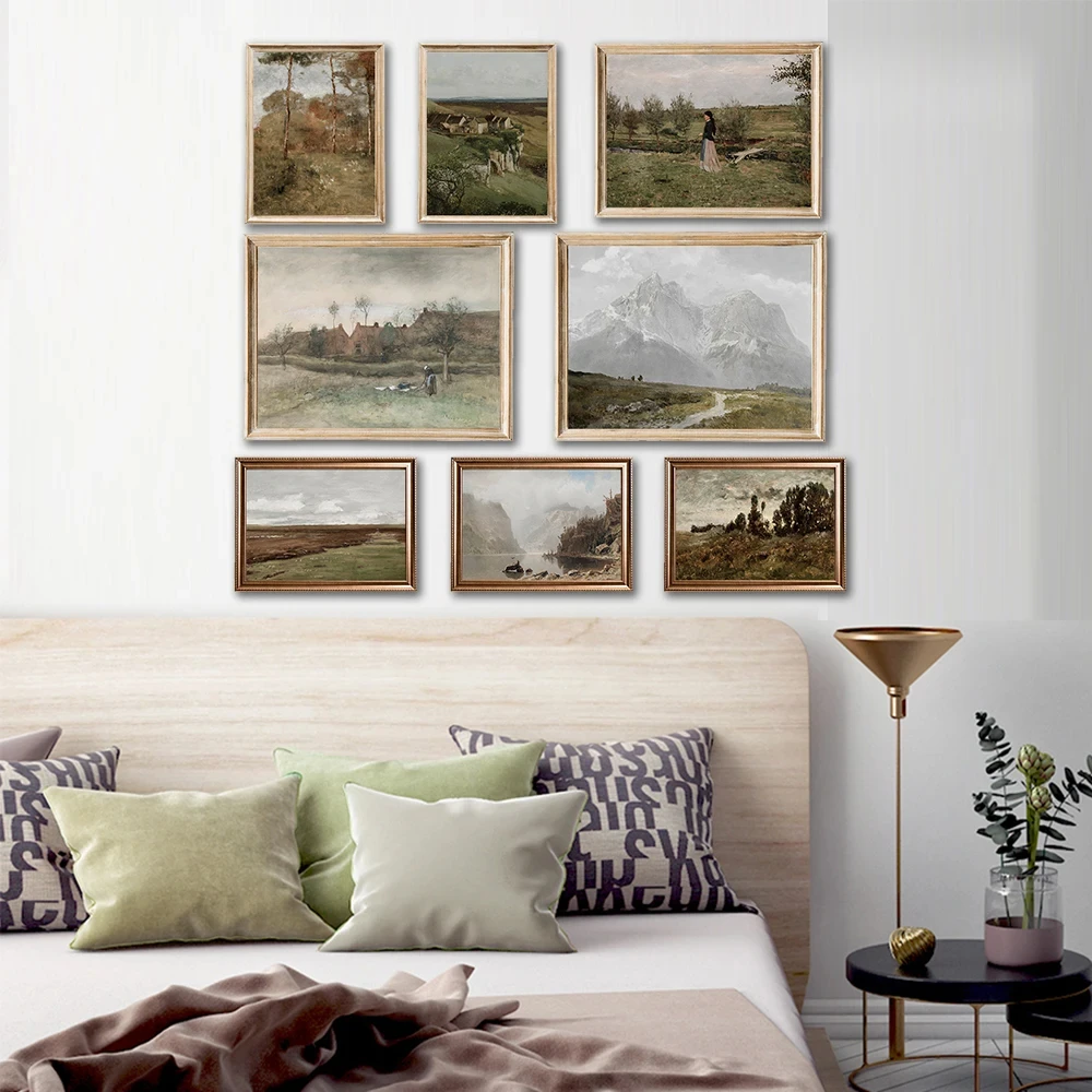Vintage Nordic Elegant Natural Landscape Print Poster Abstract Sky and Wilderness Painting Wilderness Home Wall Decor Artwork
Vintage Nordic Elegant Natural Landscape Print Poster Abstract Sky and Wilderness Painting Wilderness Home Wall Decor Artwork