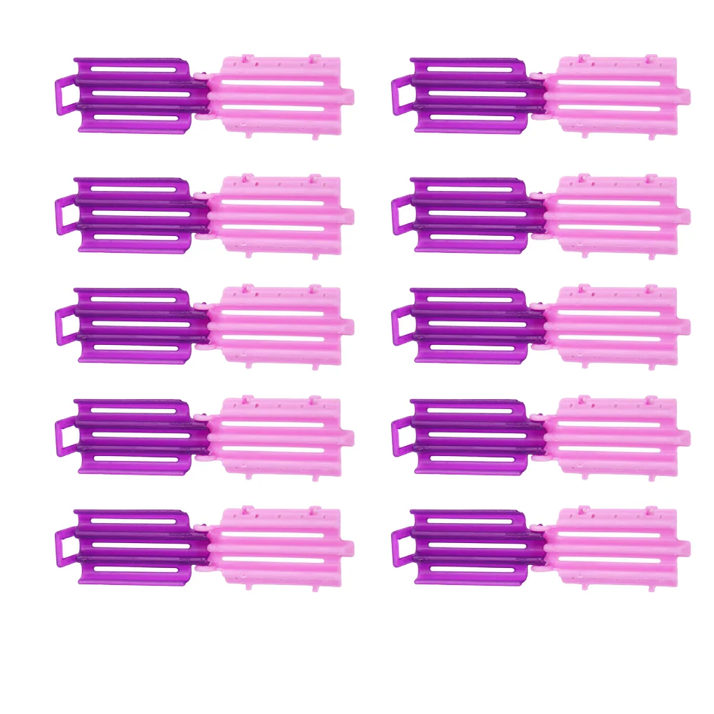 

Hair Curler Rollers Curls Rods Styling Clips Wavy Spiral Clamps Perm Rollerclip Stick Hairdressing Maker Woman Tools Curlers