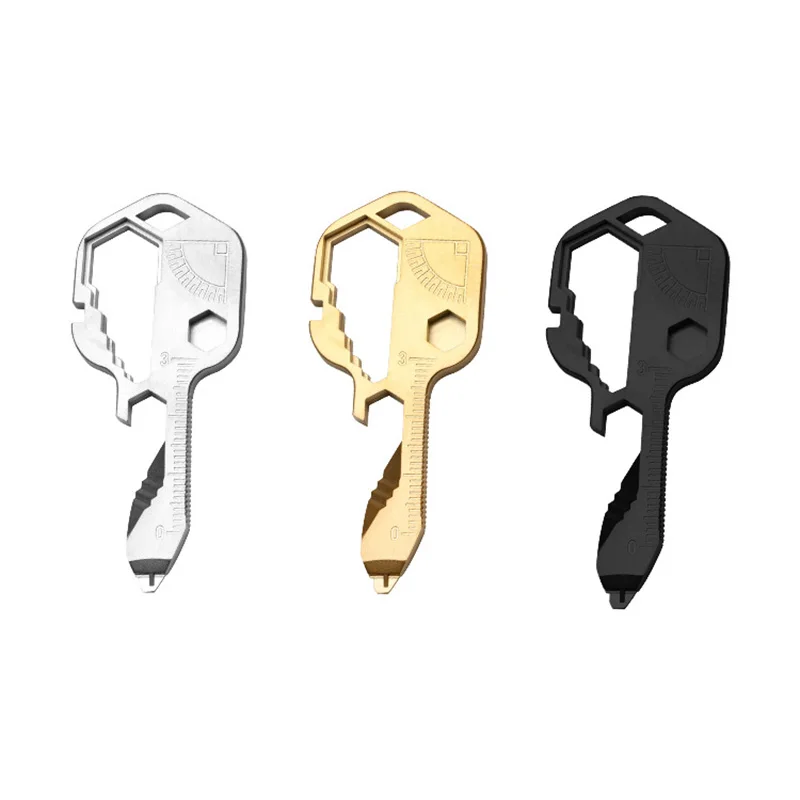 Key Tool 24-in-1 multi-tool sleutel sleutelvormig roestvrij staal multitool voor flesopener schroevendraaier liniaal moersleutel
Key Tool 24-in-1 multi-tool sleutel sleutelvormig roestvrij staal multitool voor flesopener schroevendraaier liniaal moersleutel
