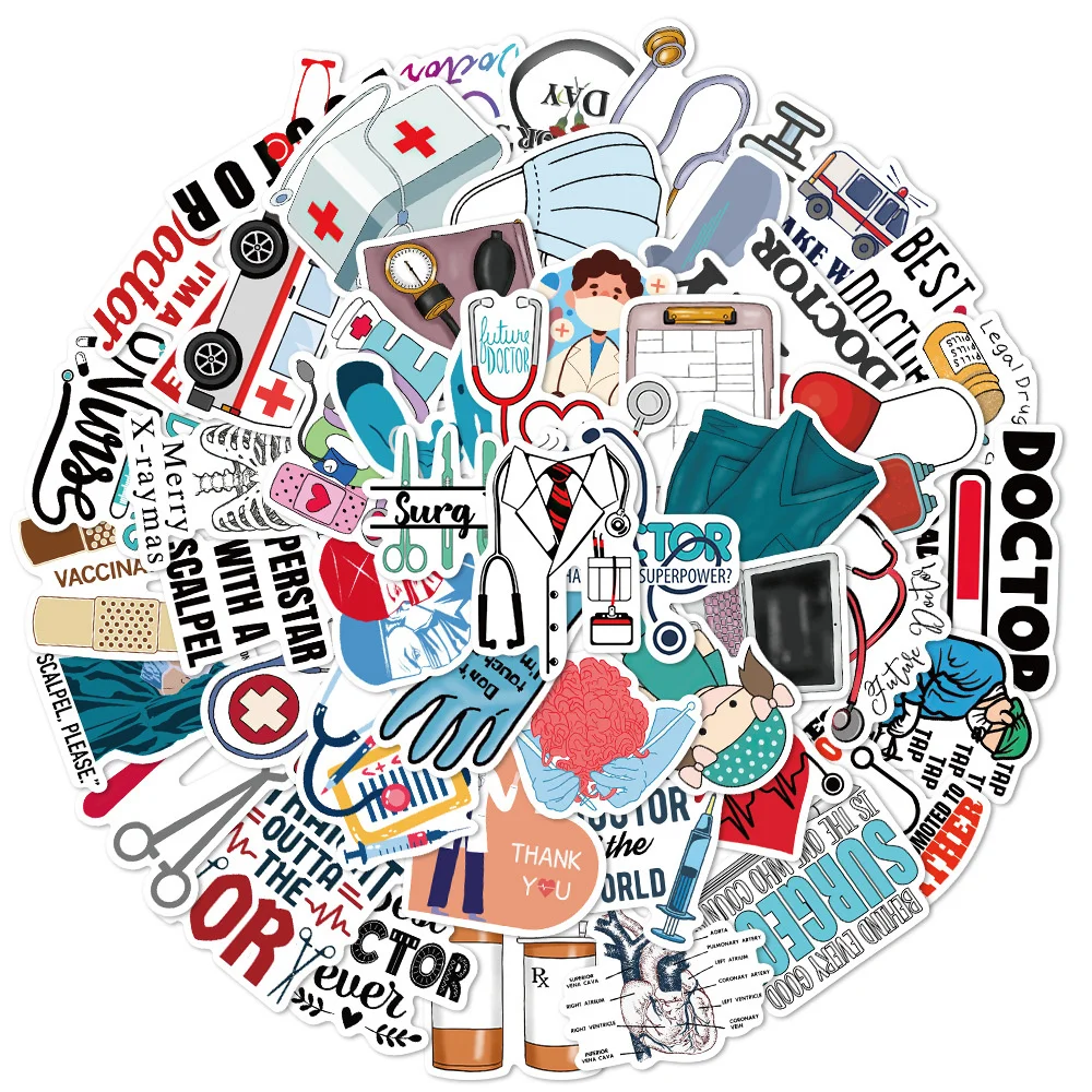 10/30/50PCS Cartoon Doctor Theme Sticker for Kids Toy Luggage Laptop Computer IPad Gift Phone Case Waterproof Sticker Wholesale 
10/30/50PCS Cartoon Doctor Theme Sticker for Kids Toy Luggage Laptop Computer IPad Gift Phone Case Waterproof Sticker Wholesale