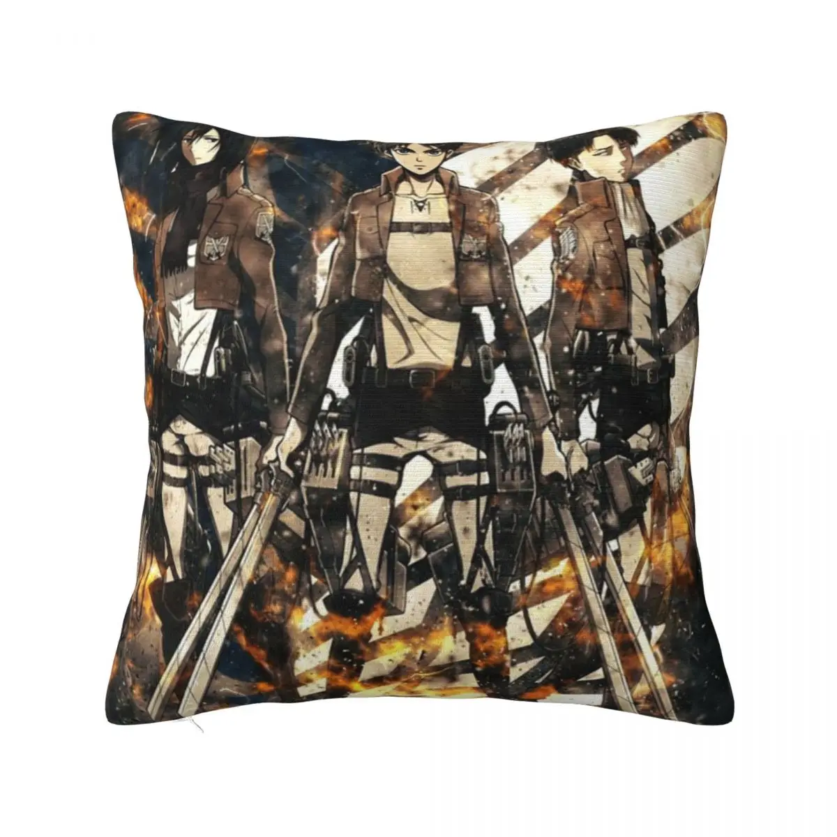 Летняя мягкая дизайнерская Подушка на молнии с изображением атаки на Титанов
Летняя мягкая дизайнерская Подушка на молнии с изображением атаки на Титанов