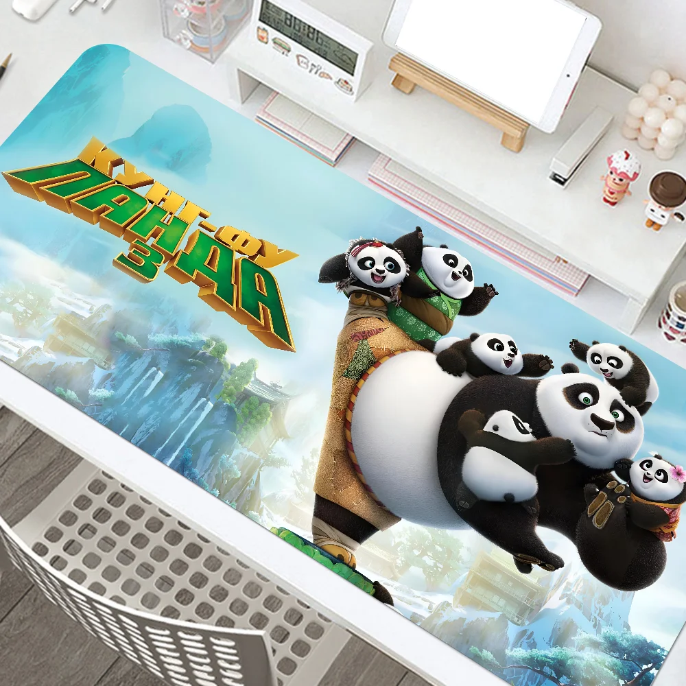 Аниме K-Kung F-Fu Panda Коврик для мыши Настольный коврик с ковриком Игровые аксессуары