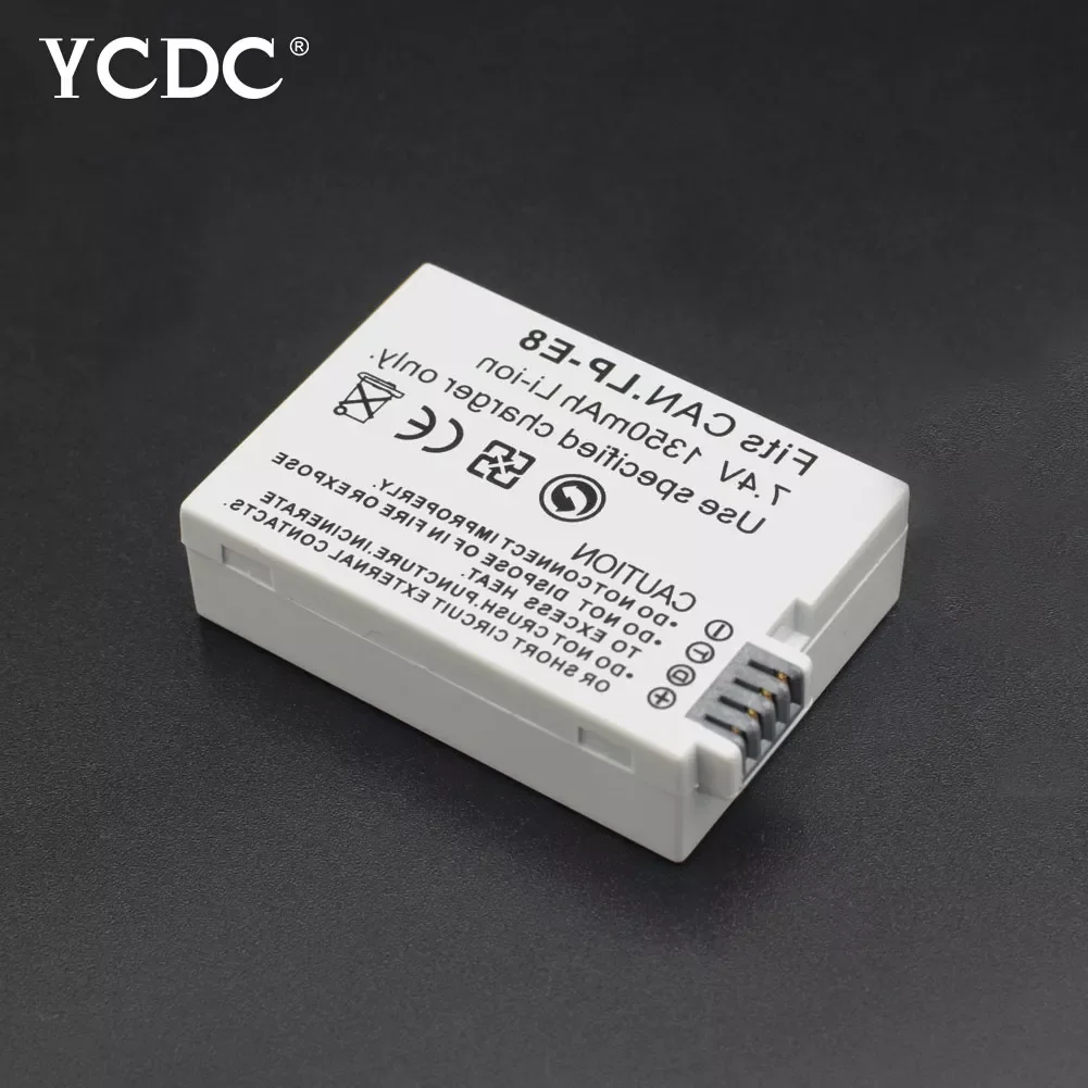 2023New 2020 Promotion New LP-E8 1350mAh Digital Camera Battery For Canon EOS Kiss X4 X5 X6i X7i 550D 600D 650D 700D Rebel T2i
2023New 2020 Promotion New LP-E8 1350mAh Digital Camera Battery For Canon EOS Kiss X4 X5 X6i X7i 550D 600D 650D 700D Rebel T2i