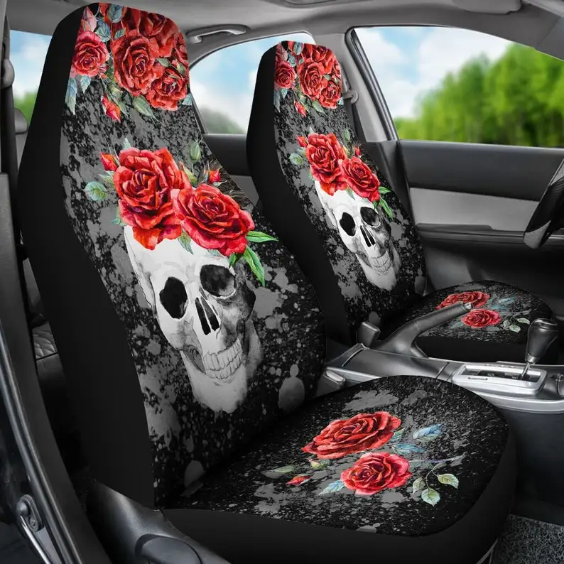 Skull Rose Seat Covers, Lover Gift, Luxury, Protector, Great Gift, Custom Front, Pair of Covers, Skull Seat Car Covers
Skull Rose Seat Covers, Lover Gift, Luxury, Protector, Great Gift, Custom Front, Pair of Covers, Skull Seat Car Covers