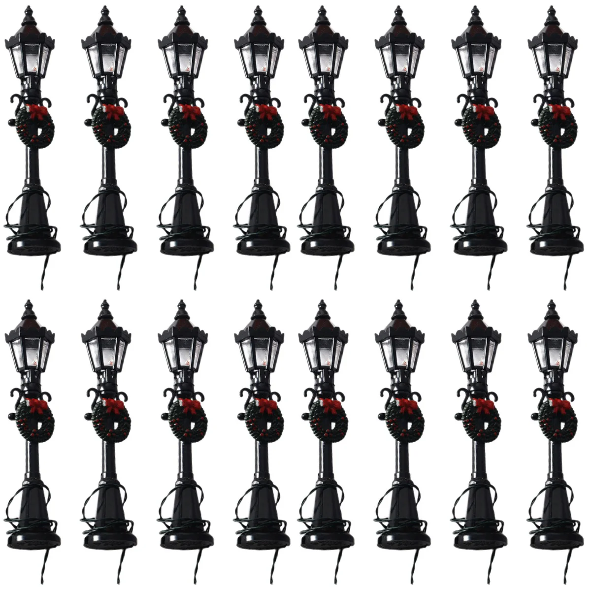 16 pcs Miniature Decorative House Accessories House Street Lamp Decor Simulation Lamp Miniature Street Lamp
16 pcs Miniature Decorative House Accessories House Street Lamp Decor Simulation Lamp Miniature Street Lamp