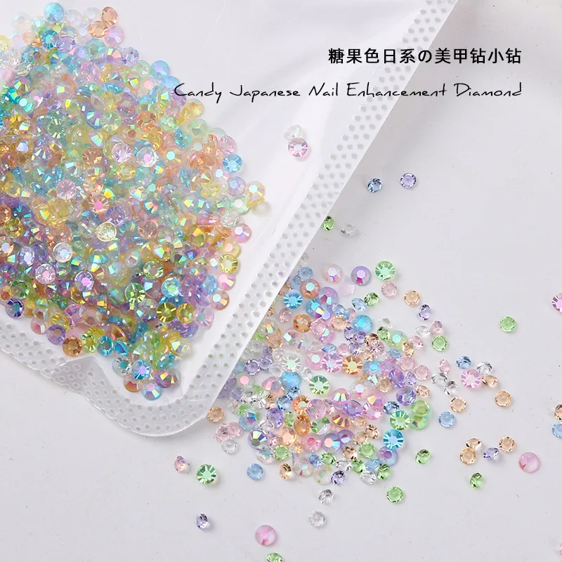 5g/Pack Round Flat Bottom Drill 3mm AB Magic Color Ice Resin Glitter Nail Art Charms Designer Decor Parts Supplies Rhinestones
5g/Pack Round Flat Bottom Drill 3mm AB Magic Color Ice Resin Glitter Nail Art Charms Designer Decor Parts Supplies Rhinestones