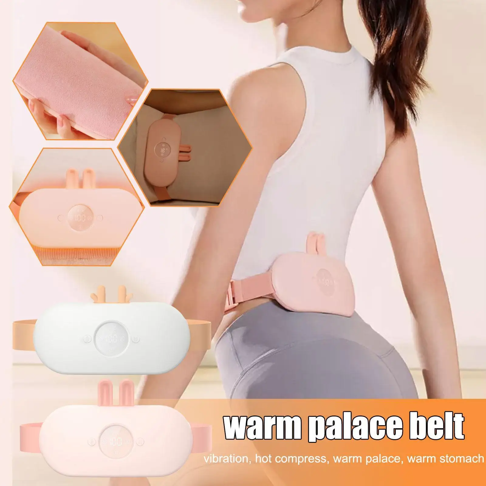 Heating Belt Pain Relief Warm with Uterus to Keep Warm Massage Menstrual Belt Menstruation Pain Female Heated F1P0
Heating Belt Pain Relief Warm with Uterus to Keep Warm Massage Menstrual Belt Menstruation Pain Female Heated F1P0