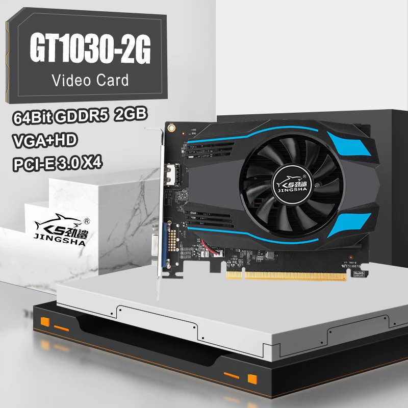 JINGSHA GT 1030 2 Гб 64bit GDDR5 компьютерная видеокарта GT 10 серии GT1030 NVIDIA Видеокарта PCIE X4 3,0 DVI HD Интерфейс
JINGSHA GT 1030 2 Гб 64bit GDDR5 компьютерная видеокарта GT 10 серии GT1030 NVIDIA Видеокарта PCIE X4 3,0 DVI HD Интерфейс
