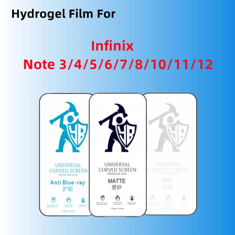 2pcs Matte Hydrogel Film For Infinix Note 12 VIP 11 10 8 7 6 5 Stylus 4 3 Pro Anti Blue-ray HD Infinix Note 11i Screen Protector
2pcs Matte Hydrogel Film For Infinix Note 12 VIP 11 10 8 7 6 5 Stylus 4 3 Pro Anti Blue-ray HD Infinix Note 11i Screen Protector