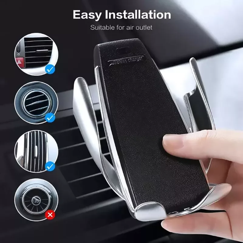 Stand Air Outlet Multifunction Phone Holder Auto Wireless Charging Bracket Smart Sensor Automatic Clamping Car Wireless Charger
Stand Air Outlet Multifunction Phone Holder Auto Wireless Charging Bracket Smart Sensor Automatic Clamping Car Wireless Charger
