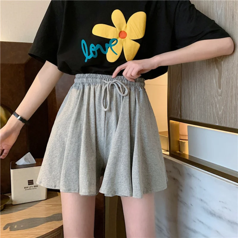 Shorts Women Summer High Waist Black All-match Ins Leisure Loose Sweat Fashion INS Female Drawstring Korean Style 3XL Streetwear
Shorts Women Summer High Waist Black All-match Ins Leisure Loose Sweat Fashion INS Female Drawstring Korean Style 3XL Streetwear