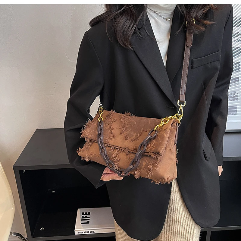 Лидер продаж, уникальная модная однотонная новая квадратная дамская сумка через плечо с одним рукавом
Лидер продаж, уникальная модная однотонная новая квадратная дамская сумка через плечо с одним рукавом