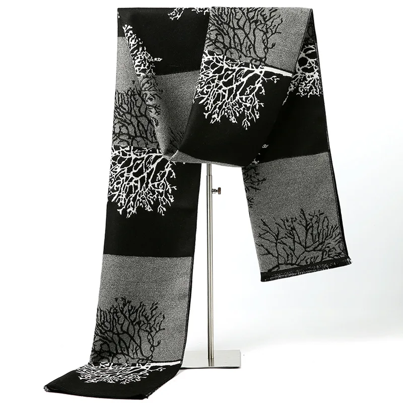 Winter Leaves Scarf 180*33CM Tree Pattern Handmade Knitted Warm Thicken Men British Style High Quality All-Match Shawls 2023 New
Winter Leaves Scarf 180*33CM Tree Pattern Handmade Knitted Warm Thicken Men British Style High Quality All-Match Shawls 2023 New