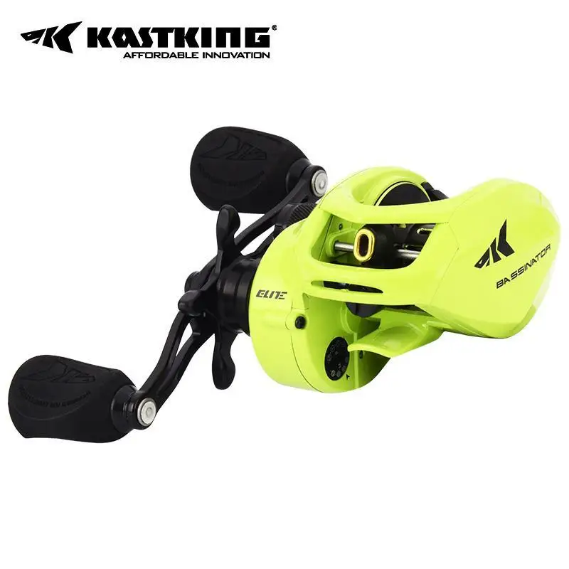 KastKing Bassinator Elite Baitcasting Fishing Reel 8kg / 17.65LB Drag 10+1 Ball Bearings 6.6:1 Gear Ratito Used for fishing bass
KastKing Bassinator Elite Baitcasting Fishing Reel 8kg / 17.65LB Drag 10+1 Ball Bearings 6.6:1 Gear Ratito Used for fishing bass