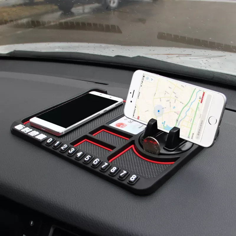 Phone Pad for 4-in-1 Car Parking Number Card Anti-Slip Mat Auto Phone Holder Sticky Anti Slide Dash Phone Mount
Phone Pad for 4-in-1 Car Parking Number Card Anti-Slip Mat Auto Phone Holder Sticky Anti Slide Dash Phone Mount