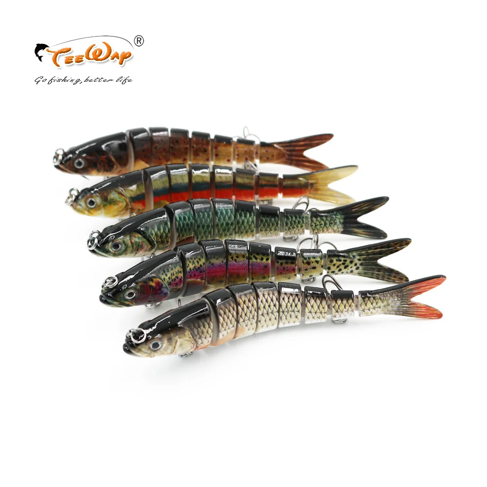 Fishing Lures14cm 30g Sinking Wobblers 8 Segments Multi Jointed Swimbait Hard Bait Fishing Tackle For Bass Isca Crankbait
Fishing Lures14cm 30g Sinking Wobblers 8 Segments Multi Jointed Swimbait Hard Bait Fishing Tackle For Bass Isca Crankbait