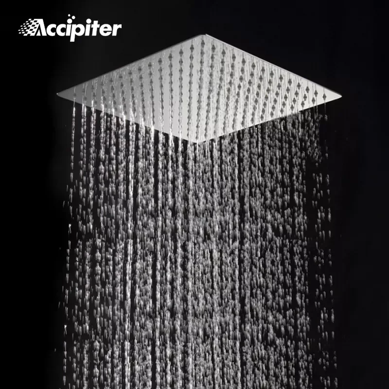 Shower Head 12 Inches Wall-mounted Rain Shower Chrome Stainless Steel Shower Square Shower Faucet 30*30CM
Shower Head 12 Inches Wall-mounted Rain Shower Chrome Stainless Steel Shower Square Shower Faucet 30*30CM