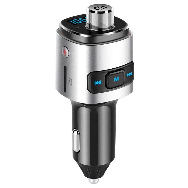 Car Mp3 Bluetooth Player Car Charger Fast Charge Dual USB Car Bluetooth Hands-Free FM Transmitter
Car Mp3 Bluetooth Player Car Charger Fast Charge Dual USB Car Bluetooth Hands-Free FM Transmitter