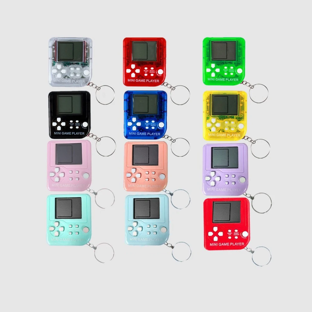 10pcs Retro game console mini handheld electronic game console keychain pendant game console
10pcs Retro game console mini handheld electronic game console keychain pendant game console