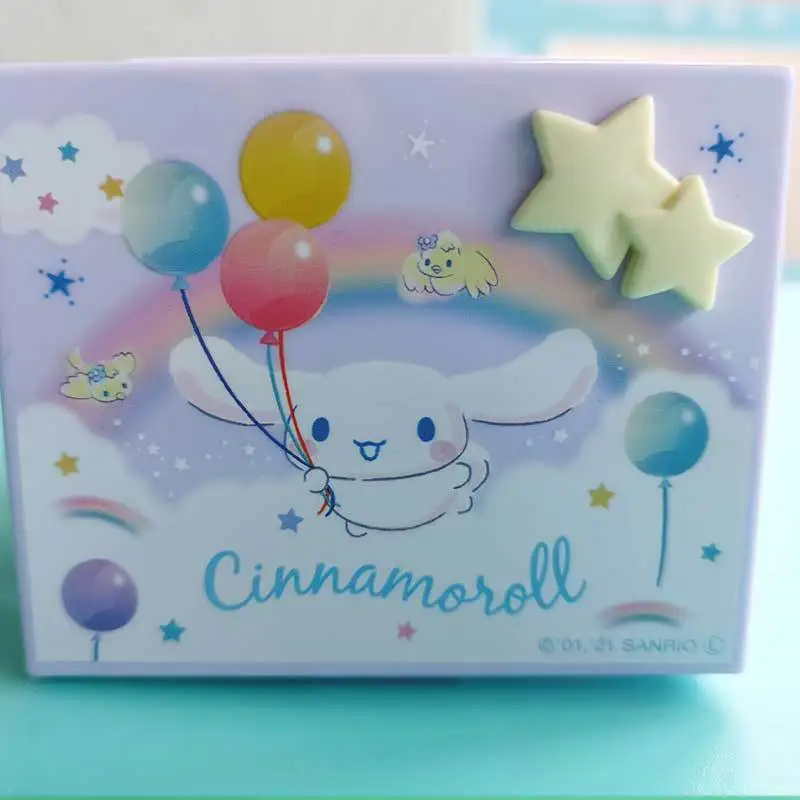 Sanrio Cinnamoroll Cartoon Storage Box Small Object Storage Box Woman Cosmetics Jewelry Earrings Storage Girl Cute Storage Box
Sanrio Cinnamoroll Cartoon Storage Box Small Object Storage Box Woman Cosmetics Jewelry Earrings Storage Girl Cute Storage Box