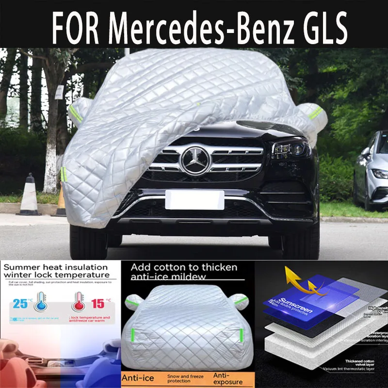 For Mercedes-Benz GLS auto hail proof protective cover,snow cover,sunshade,waterproof anddustproof external car accessories
For Mercedes-Benz GLS auto hail proof protective cover,snow cover,sunshade,waterproof anddustproof external car accessories