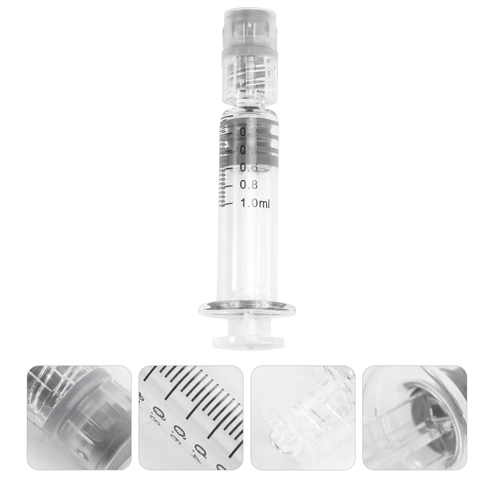 Luer Lock 1Ml Syringe Cap Disposable Lip Gloss Liquid Borosilicate Lu Shringes
Luer Lock 1Ml Syringe Cap Disposable Lip Gloss Liquid Borosilicate Lu Shringes