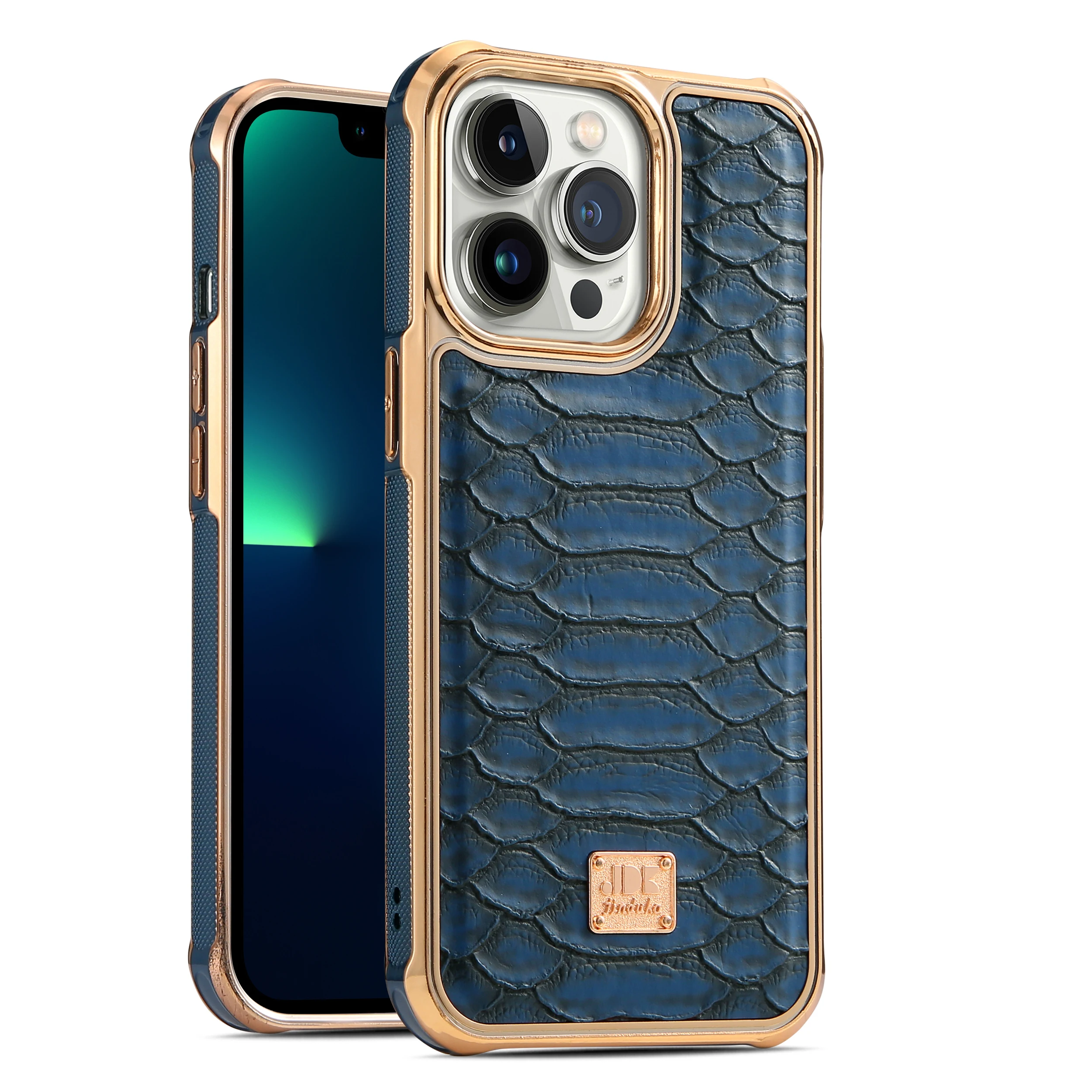 Luxury Electroplating Crocodile Leather Case For iPhone 13 14 12 Pro Max 14plus Shockproof Cover
Luxury Electroplating Crocodile Leather Case For iPhone 13 14 12 Pro Max 14plus Shockproof Cover