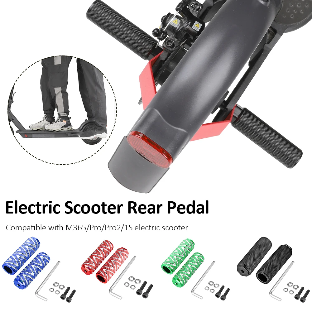 For Xiaomi Mijia M365 / Pro / Pro2 / 1S Parts Electric Scooter Pedal Rear Foot Pegs Anti-Slip Rear Foot Pedal Footrest
For Xiaomi Mijia M365 / Pro / Pro2 / 1S Parts Electric Scooter Pedal Rear Foot Pegs Anti-Slip Rear Foot Pedal Footrest