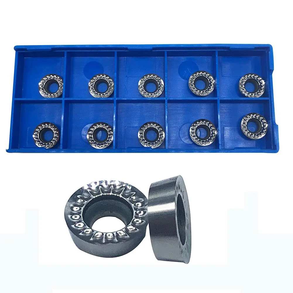 10PCS Round Turning Insert For Aluminum Milling Carbide Inserts R5 RPGT1003MO-AK Carbide CNC Lathe Turning Round Insert
10PCS Round Turning Insert For Aluminum Milling Carbide Inserts R5 RPGT1003MO-AK Carbide CNC Lathe Turning Round Insert