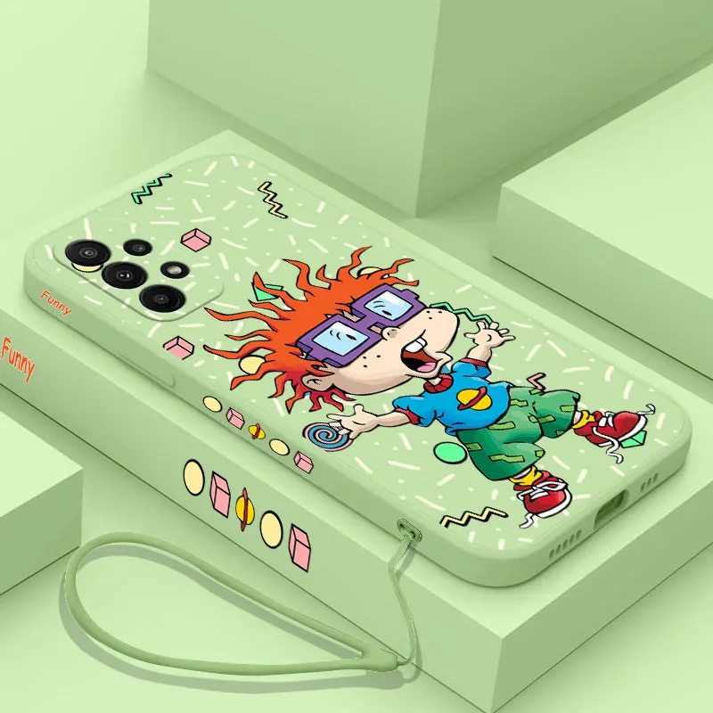 

Funny R-Rugrats Phone Case For Samsung A14 A73 A53 A33 A23 A13 A03 A03S A04 A04S A72 A52 A52S A32 A22 A12 A02S A02 A71 A51 4G 5G