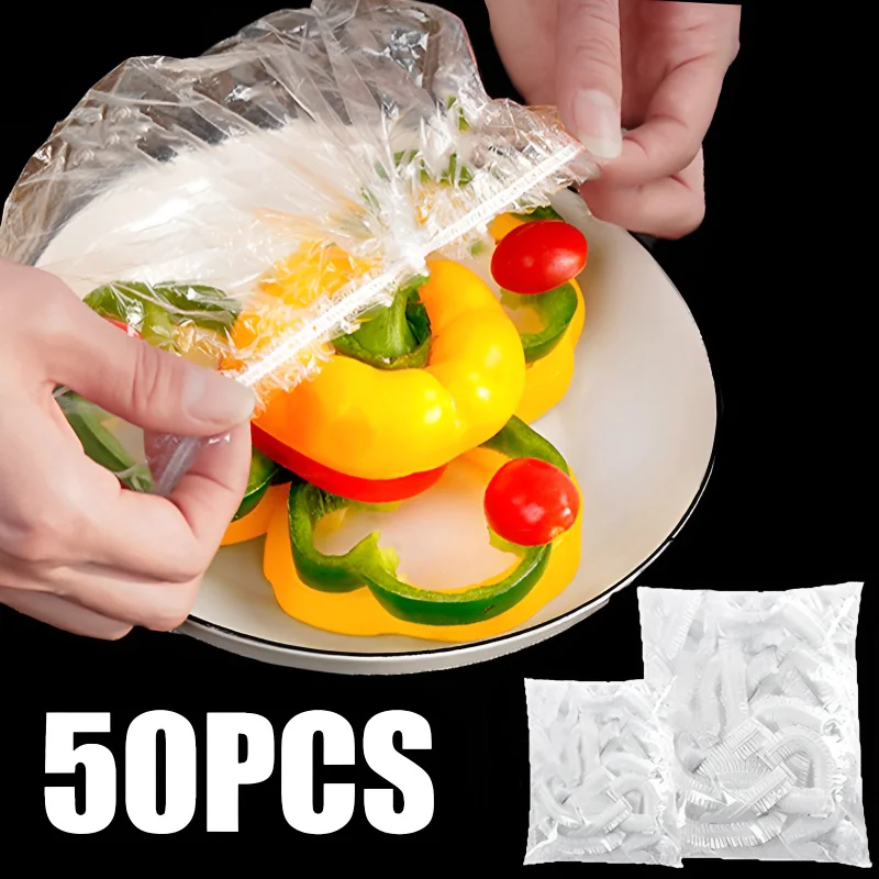 50Pcs Disposable Food Cover Kithchen Refrigerator Fruit Food Stretch Leftovers Protection Flim Dustproof Bowls Cups Caps Bag
50Pcs Disposable Food Cover Kithchen Refrigerator Fruit Food Stretch Leftovers Protection Flim Dustproof Bowls Cups Caps Bag