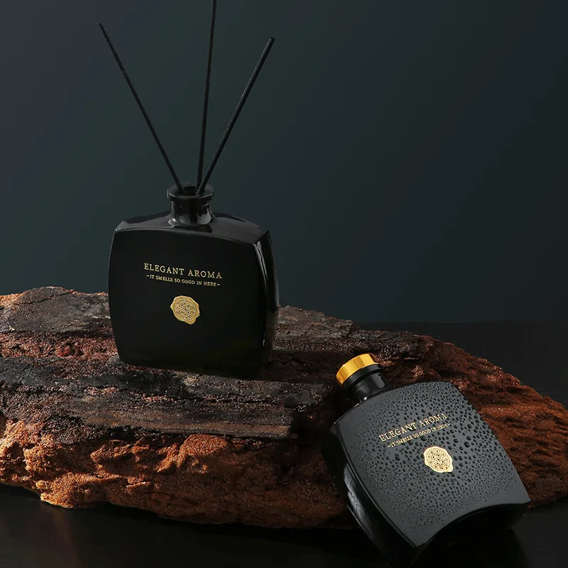 100ml High Quality Black Glass Bottle Home Fragrance Essential Oil Reed Diffuser, Car Home Air Freshener for Christmas Gift Sets
100ml High Quality Black Glass Bottle Home Fragrance Essential Oil Reed Diffuser, Car Home Air Freshener for Christmas Gift Sets