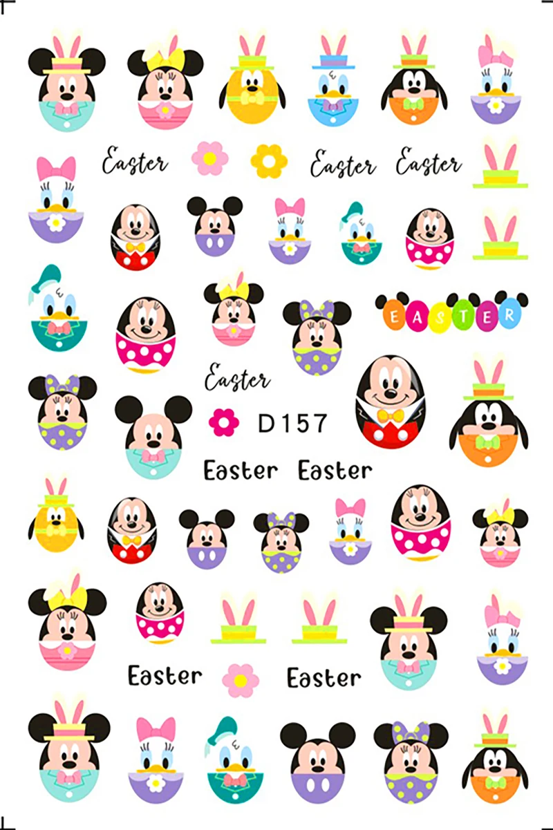 Disney New 3D Adhesive Nail Sticker Nail Art Supplies Cartoon Mickey Mouse Donald Duck Nail Art Decal Sticker Nail Slider
Disney New 3D Adhesive Nail Sticker Nail Art Supplies Cartoon Mickey Mouse Donald Duck Nail Art Decal Sticker Nail Slider