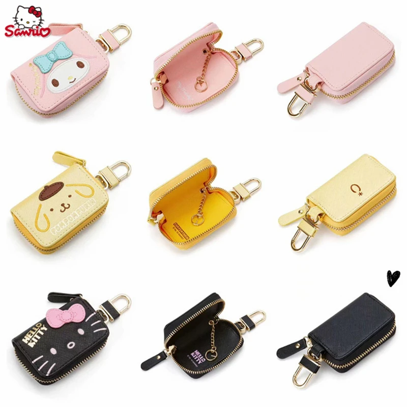 Hello Kitty Car Key Case Cover Sanrio Key Organizer Melody Keychain Pouch Cinnamoroll Keychain Wallet Women Coin Girl Purse Gift
Hello Kitty Car Key Case Cover Sanrio Key Organizer Melody Keychain Pouch Cinnamoroll Keychain Wallet Women Coin Girl Purse Gift