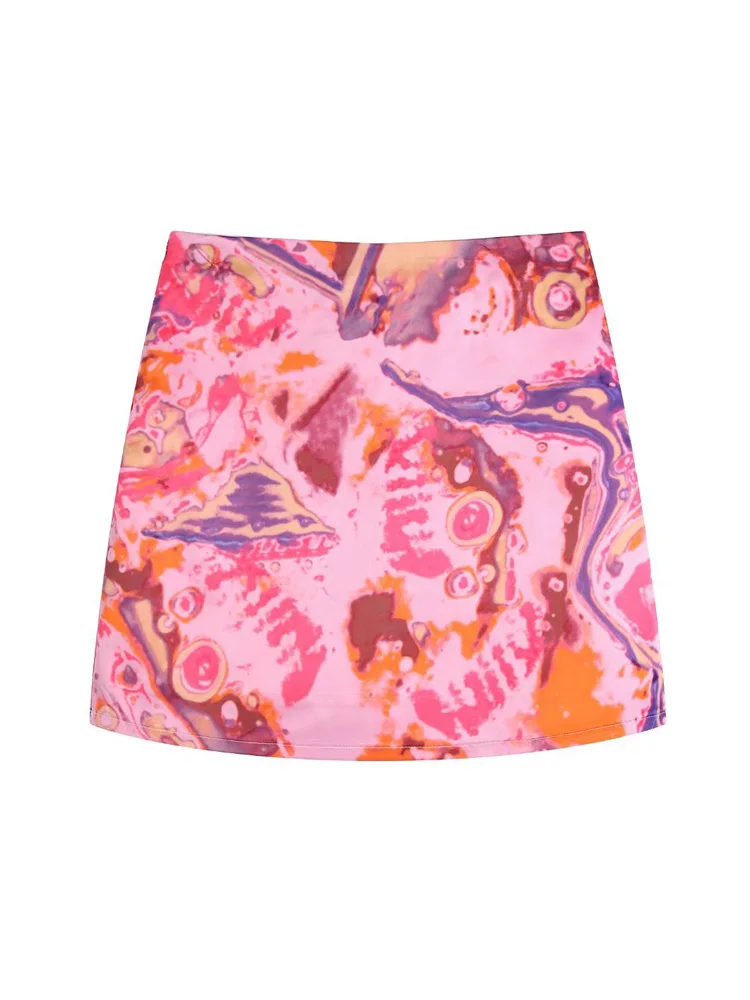 Kumsvag 2022 Summer Women Sweet Mini Skirts Fashion Print Floral Back Zipper Female Elegant Street Skirt Clothing
Kumsvag 2022 Summer Women Sweet Mini Skirts Fashion Print Floral Back Zipper Female Elegant Street Skirt Clothing