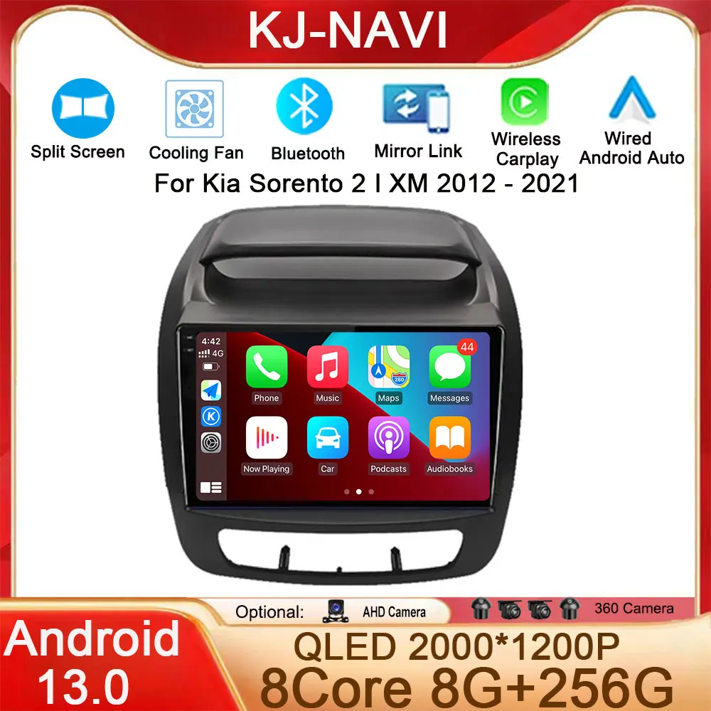 For Kia Sorento 2 II XM 2012 - 2021 Wireless CarPlay Android Auto Autoradio Stereo All in One Car Video Multimedia Player BT
For Kia Sorento 2 II XM 2012 - 2021 Wireless CarPlay Android Auto Autoradio Stereo All in One Car Video Multimedia Player BT
