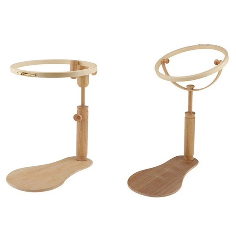 Embroidery Stand Hoop Sets Wood Cross Stitch Hoop Set Adjustable Desktop Embroidery Hoop Frame DIY Sewing Tool
Embroidery Stand Hoop Sets Wood Cross Stitch Hoop Set Adjustable Desktop Embroidery Hoop Frame DIY Sewing Tool