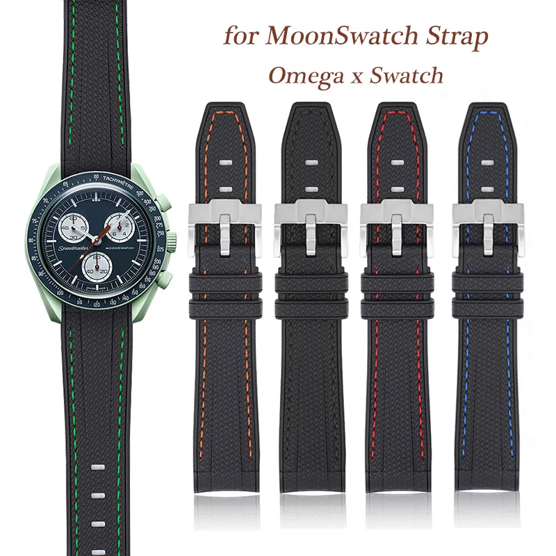 Strap for MoonSwatch Planet Constellation Moon Band 20mm Curved End Silicone Rubber Diving Watch Bracelet for Omega X Swatch
Strap for MoonSwatch Planet Constellation Moon Band 20mm Curved End Silicone Rubber Diving Watch Bracelet for Omega X Swatch