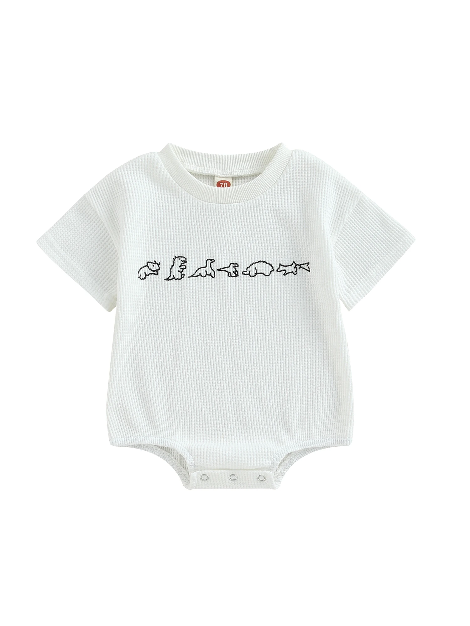 Unisex Baby Boy Girl Solid Romper Waffle Knit Short Sleeve Bubble Crewneck Bodysuit Tops Summer Clothes
Unisex Baby Boy Girl Solid Romper Waffle Knit Short Sleeve Bubble Crewneck Bodysuit Tops Summer Clothes