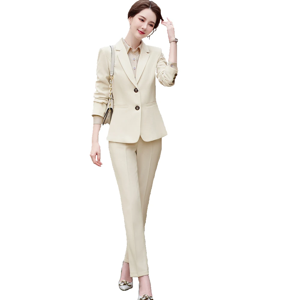 Office Lady Elegant Suit 2023 Spring Korean Unlined Blazer Jacket And Pencil Pant 2 Piece Set Women Outfits Conjunto Feminino
Office Lady Elegant Suit 2023 Spring Korean Unlined Blazer Jacket And Pencil Pant 2 Piece Set Women Outfits Conjunto Feminino