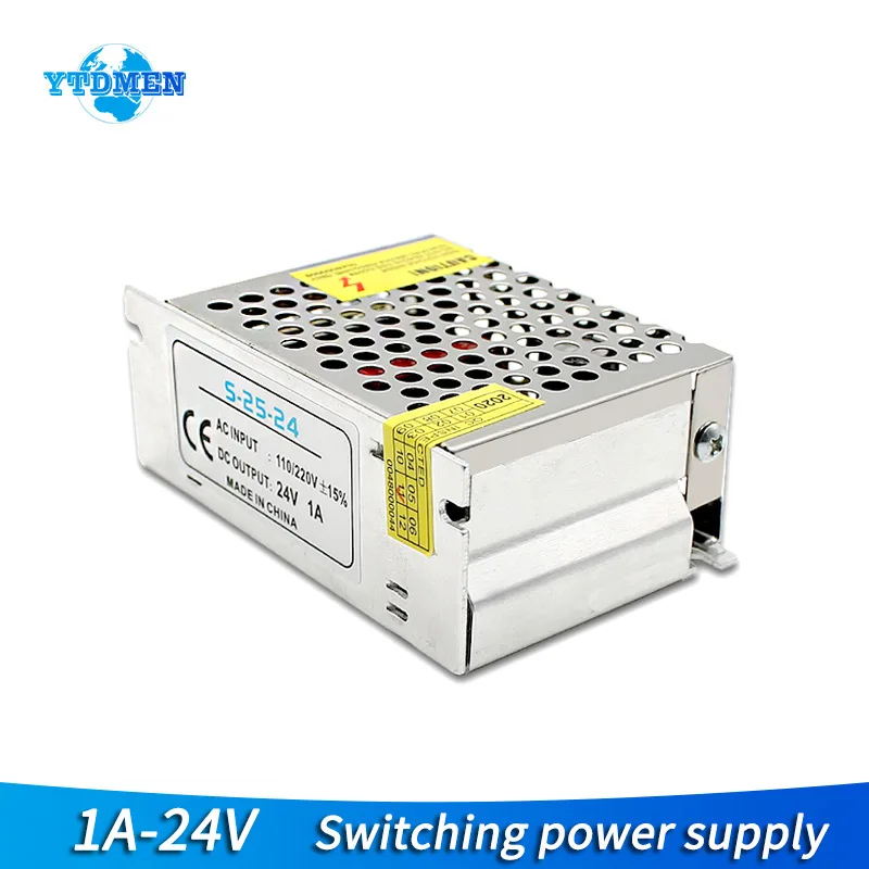 24W Switching Power Supply AC to DC Power Supply 1A Transformer 220v To 24v led strip 24 volt Single Power supply for led strip
24W Switching Power Supply AC to DC Power Supply 1A Transformer 220v To 24v led strip 24 volt Single Power supply for led strip