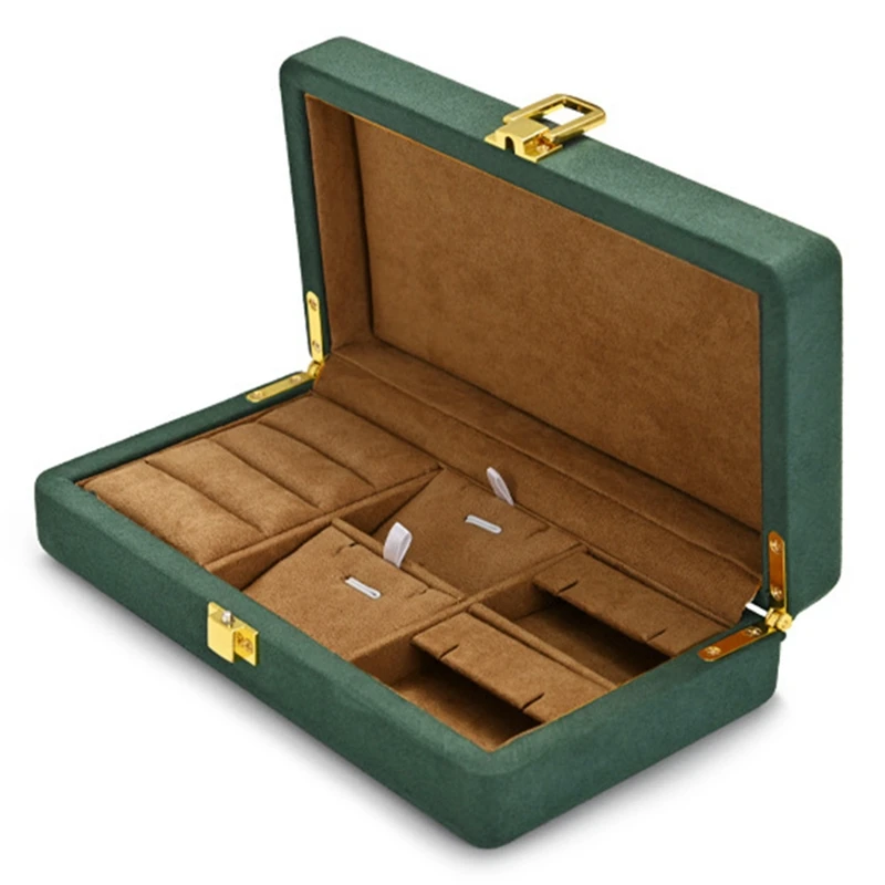 Green Multi-Function Velvet Ring Display Box With Microfiber Jewelry Organizer Case For Pendant Bracelet
Green Multi-Function Velvet Ring Display Box With Microfiber Jewelry Organizer Case For Pendant Bracelet