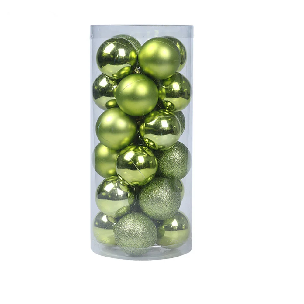 New 24pcs 6cm Christmas Tree Ball Decoration Party Hanging Ornament Bauble Drop Pendant Xmas Decorations For Home Gift
New 24pcs 6cm Christmas Tree Ball Decoration Party Hanging Ornament Bauble Drop Pendant Xmas Decorations For Home Gift