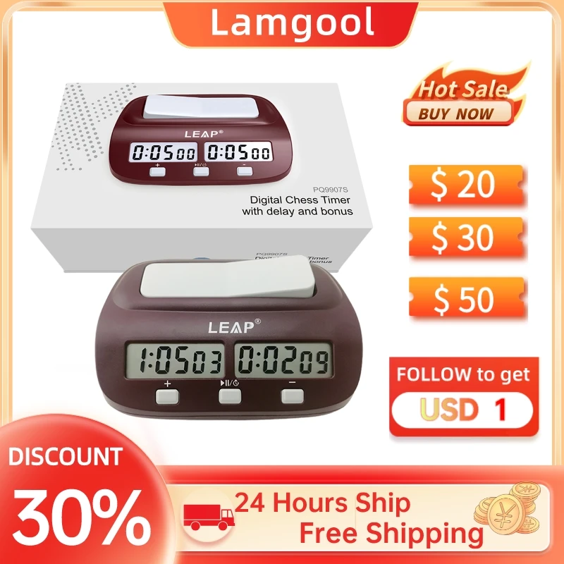 Chess Clocks Professional Portable Digital Chess Board Competition Count Up Down Chess Games Electronic Alarm Stop Timer Hot
Chess Clocks Professional Portable Digital Chess Board Competition Count Up Down Chess Games Electronic Alarm Stop Timer Hot