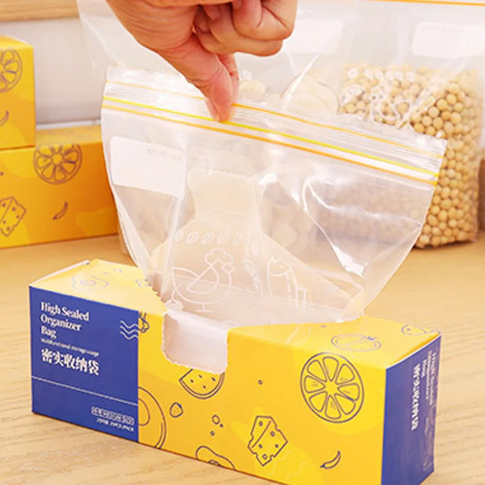 1pc Double Chain Press Seal Freezer Food Vegetable Freezing Storage PE Clear Bags On And Go Reusable Freezer Bag
1pc Double Chain Press Seal Freezer Food Vegetable Freezing Storage PE Clear Bags On And Go Reusable Freezer Bag