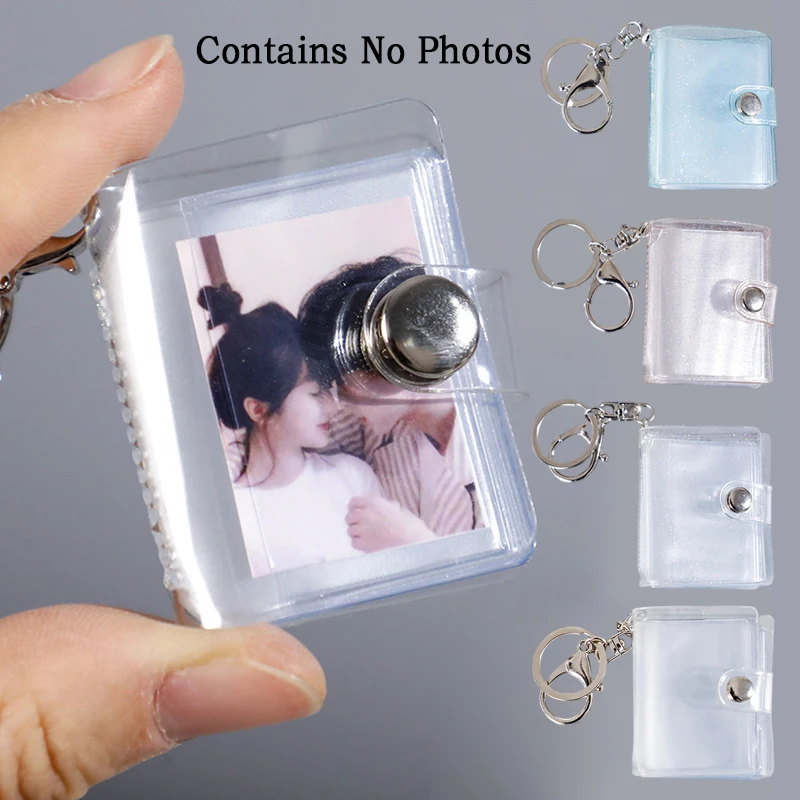 Creative Mini Photo Album Keyring Card Bag Collect Book Card Holder Keychain Photocard Holder Bag Pendant Car Key Accessory Gift
Creative Mini Photo Album Keyring Card Bag Collect Book Card Holder Keychain Photocard Holder Bag Pendant Car Key Accessory Gift