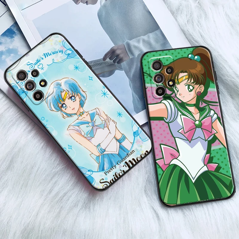 Bandai Sailor Moon Anime For Samsung A52 A72 4G 5G Phone Case Back Black Coque Funda Liquid Silicon
Bandai Sailor Moon Anime For Samsung A52 A72 4G 5G Phone Case Back Black Coque Funda Liquid Silicon