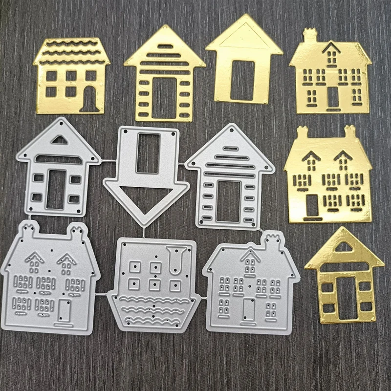 Metal Cutting Dies House set diy Scrapbooking Photo Album Decorative Embossing PaperCard Crafts Die
Metal Cutting Dies House set diy Scrapbooking Photo Album Decorative Embossing PaperCard Crafts Die