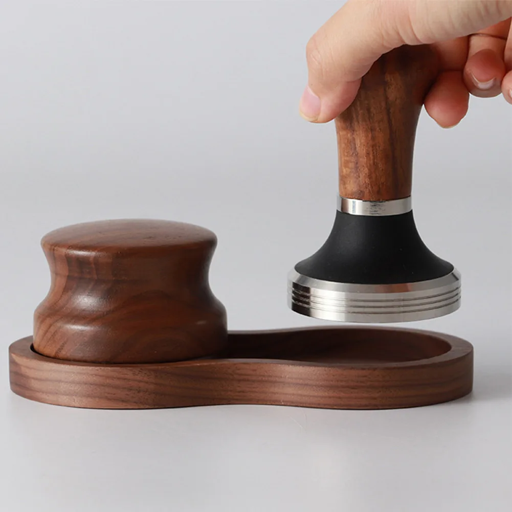 51/54 /58mm Coffee Tamper Stand Wooden Portafilter Tamper Holder Coffee Cafe Station Espresso Power Press Hammer Tools Mat
51/54 /58mm Coffee Tamper Stand Wooden Portafilter Tamper Holder Coffee Cafe Station Espresso Power Press Hammer Tools Mat