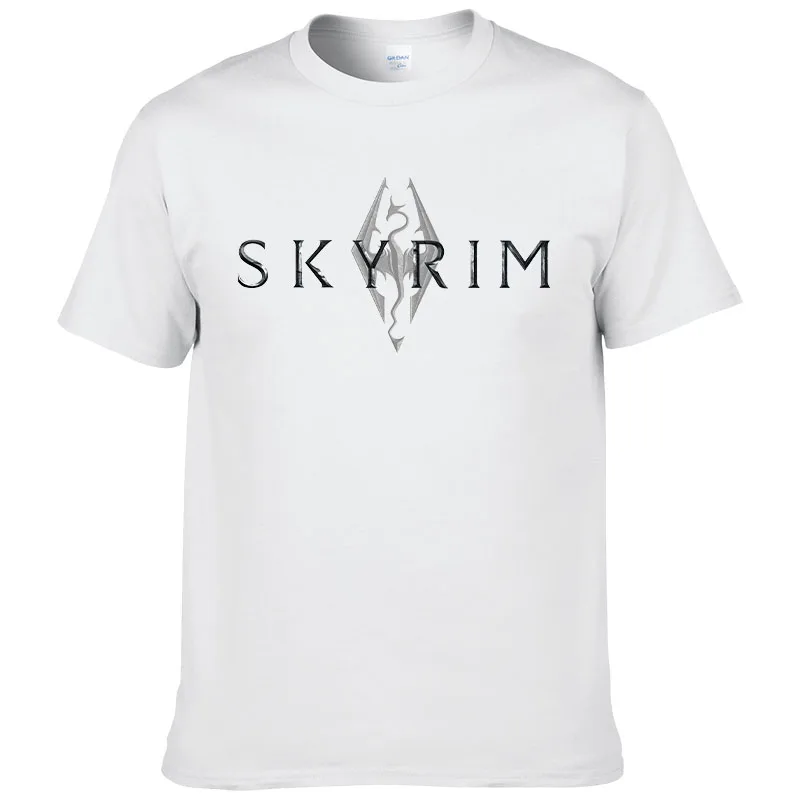 Print The Elder Scrolls V Skyrim Short Sleeve T-shirt Men's Summer 100% Cotton Clothes Fashion Casual tshirt Hombre Clothing
Print The Elder Scrolls V Skyrim Short Sleeve T-shirt Men's Summer 100% Cotton Clothes Fashion Casual tshirt Hombre Clothing